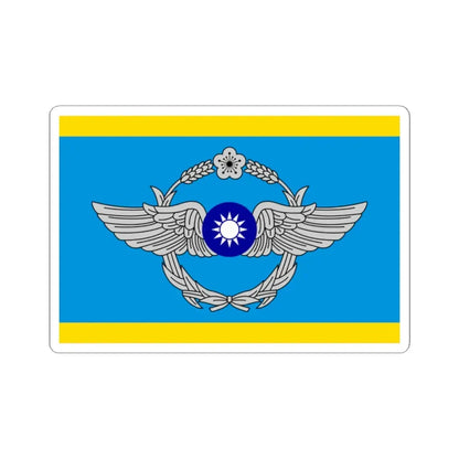 ROCAF Deputy Commander-in-Chiefs Flag (China) STICKER Vinyl Kiss-Cut Decal 2 Inch White - The Sticker Space