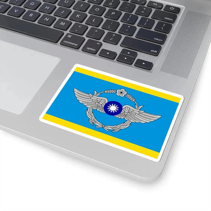ROCAF Deputy Commander-in-Chiefs Flag (China) STICKER Vinyl Kiss-Cut Decal - The Sticker Space