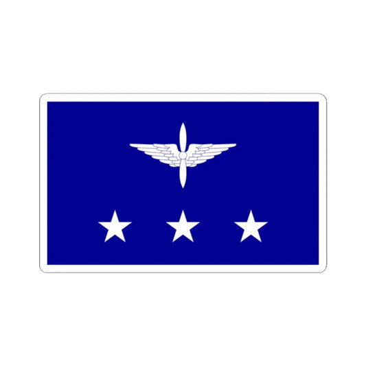 ROCAF Generals Flag 1937 (China) STICKER Vinyl Kiss-Cut Decal 2 Inch White - The Sticker Space