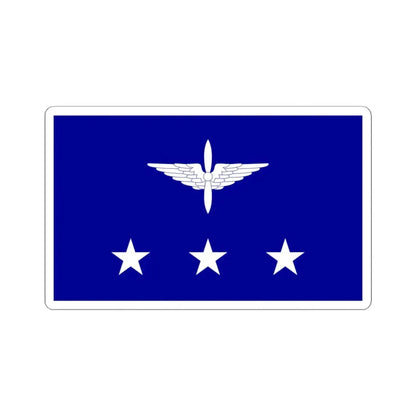 ROCAF Generals Flag 1937 (China) STICKER Vinyl Kiss-Cut Decal 4 Inch White - The Sticker Space