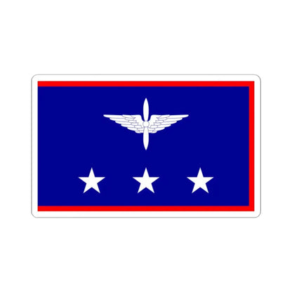 ROCAF Generals Flag 1948 (China) STICKER Vinyl Kiss-Cut Decal 2 Inch White - The Sticker Space