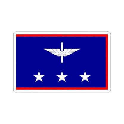 ROCAF Generals Flag 1948 (China) STICKER Vinyl Kiss-Cut Decal 3 Inch White - The Sticker Space