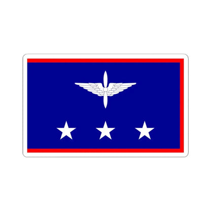 ROCAF Generals Flag 1948 (China) STICKER Vinyl Kiss-Cut Decal 4 Inch White - The Sticker Space