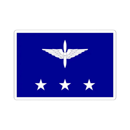 ROCAF Generals Flag 1958 (China) STICKER Vinyl Kiss-Cut Decal 6 Inch White - The Sticker Space