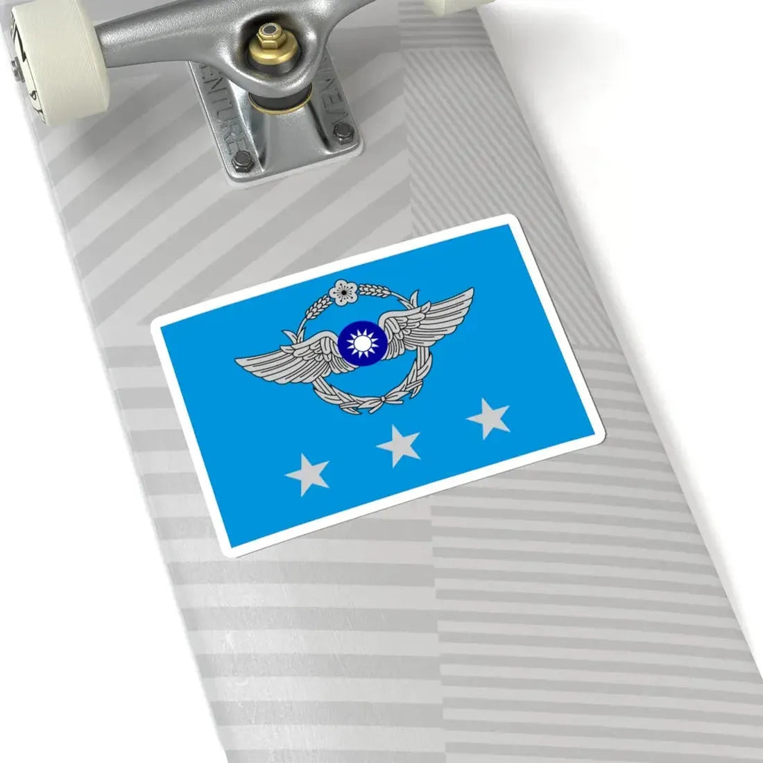 ROCAF Generals Flag (China) STICKER Vinyl Kiss-Cut Decal - The Sticker Space