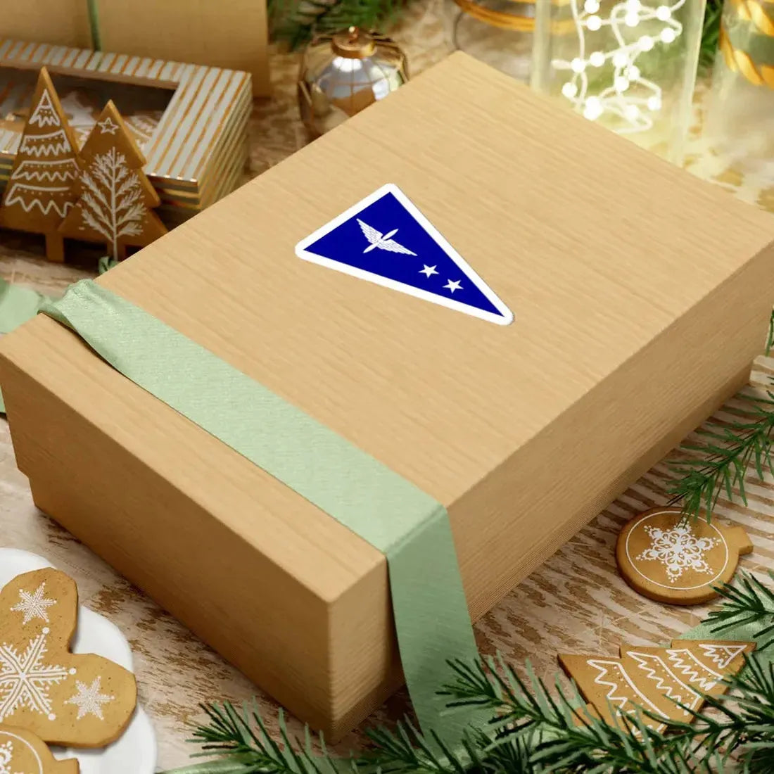 ROCAF Lieutenant Colonels Flag 1937 (China) STICKER Vinyl Kiss-Cut Decal - The Sticker Space