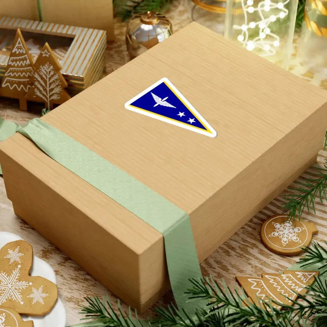 ROCAF Lieutenant Colonels Flag 1948 (China) STICKER Vinyl Kiss-Cut Decal - The Sticker Space