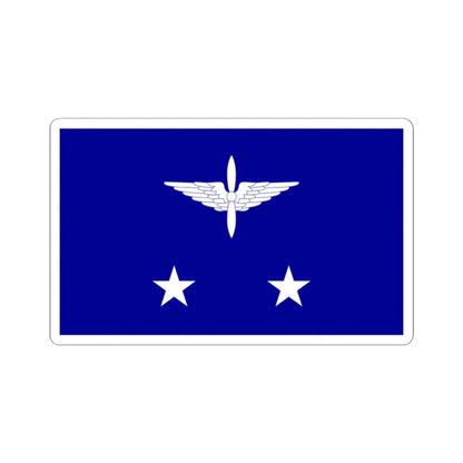 ROCAF Lieutenant Generals Flag 1937 (China) STICKER Vinyl Kiss-Cut Decal 2 Inch White - The Sticker Space