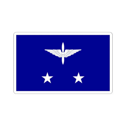 ROCAF Lieutenant Generals Flag 1937 (China) STICKER Vinyl Kiss-Cut Decal 6 Inch White - The Sticker Space