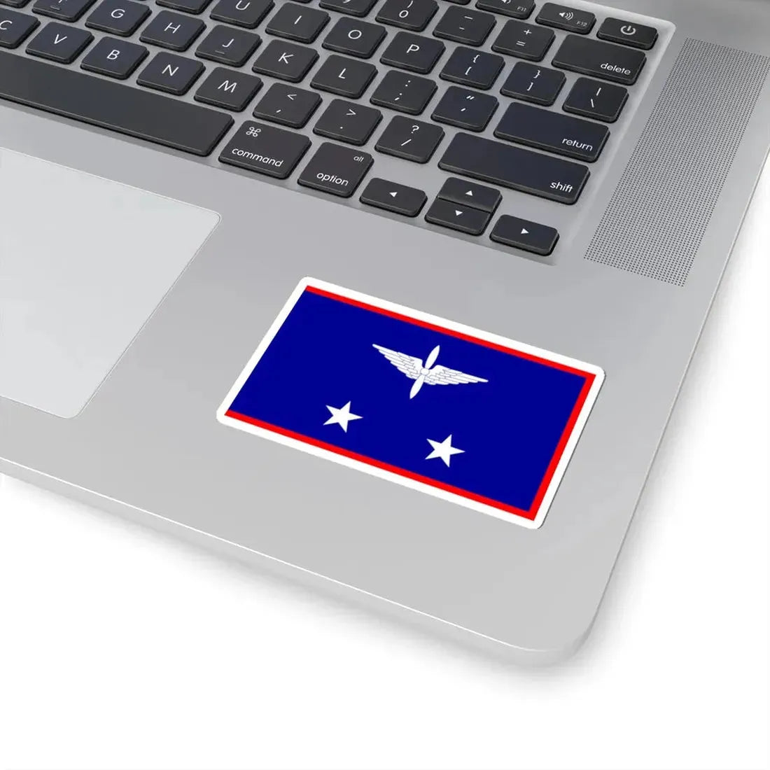 ROCAF Lieutenant Generals Flag 1948 (China) STICKER Vinyl Kiss-Cut Decal - The Sticker Space