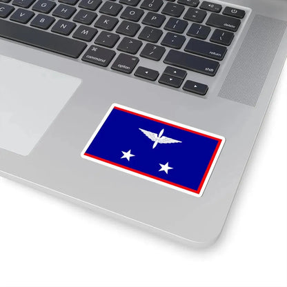 ROCAF Lieutenant Generals Flag 1948 (China) STICKER Vinyl Kiss-Cut Decal - The Sticker Space