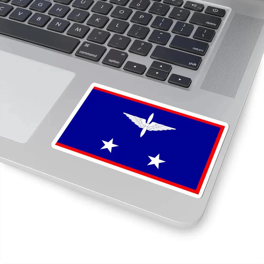 ROCAF Lieutenant Generals Flag 1948 (China) STICKER Vinyl Kiss-Cut Decal - The Sticker Space