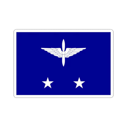ROCAF Lieutenant Generals Flag 1958 (China) STICKER Vinyl Kiss-Cut Decal 3 Inch White - The Sticker Space