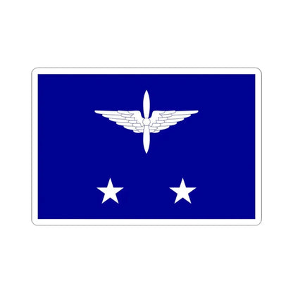ROCAF Lieutenant Generals Flag 1958 (China) STICKER Vinyl Kiss-Cut Decal 4 Inch White - The Sticker Space