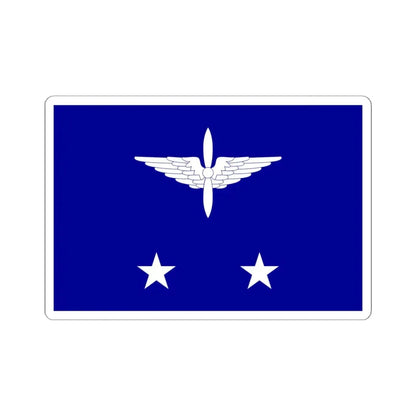 ROCAF Lieutenant Generals Flag 1958 (China) STICKER Vinyl Kiss-Cut Decal 6 Inch White - The Sticker Space