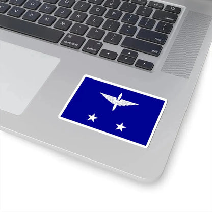 ROCAF Lieutenant Generals Flag 1958 (China) STICKER Vinyl Kiss-Cut Decal - The Sticker Space