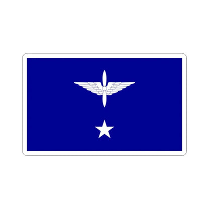 ROCAF Major Generals Flag 1937 (China) STICKER Vinyl Kiss-Cut Decal 3 Inch White - The Sticker Space
