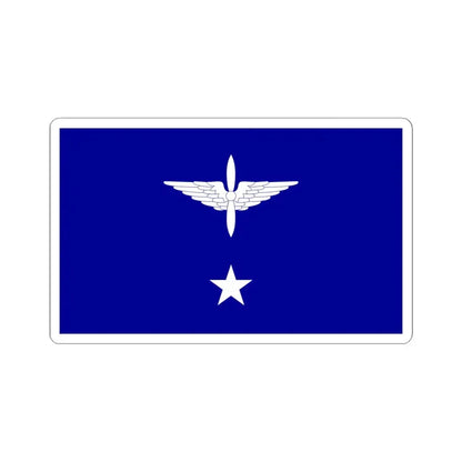 ROCAF Major Generals Flag 1937 (China) STICKER Vinyl Kiss-Cut Decal 6 Inch White - The Sticker Space