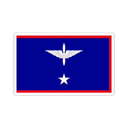 ROCAF Major Generals Flag 1948 (China) STICKER Vinyl Kiss-Cut Decal 2 Inch White - The Sticker Space