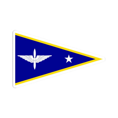 ROCAF Majors Flag 1948 (China) STICKER Vinyl Kiss-Cut Decal 2 Inch White - The Sticker Space