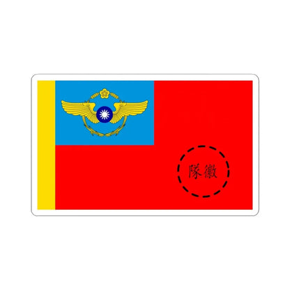 ROCAF Unit Flag 1948 (China) STICKER Vinyl Kiss-Cut Decal 4 Inch White - The Sticker Space