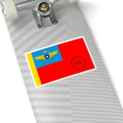 ROCAF Unit Flag 1948 (China) STICKER Vinyl Kiss-Cut Decal - The Sticker Space