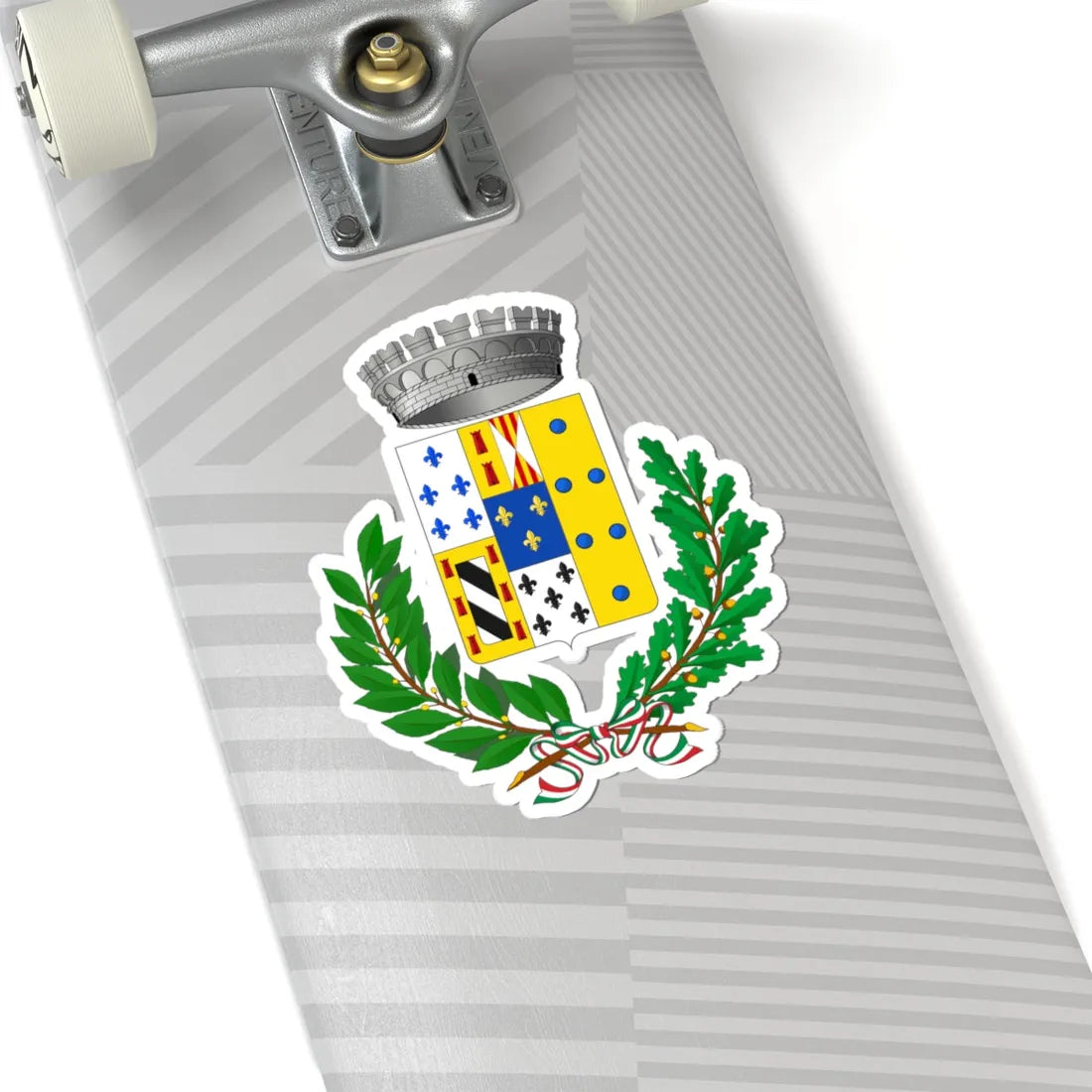 Roccalumera-Stemma (Italy) (Coat of Arms) STICKER Vinyl Kiss-Cut Decal - The Sticker Space