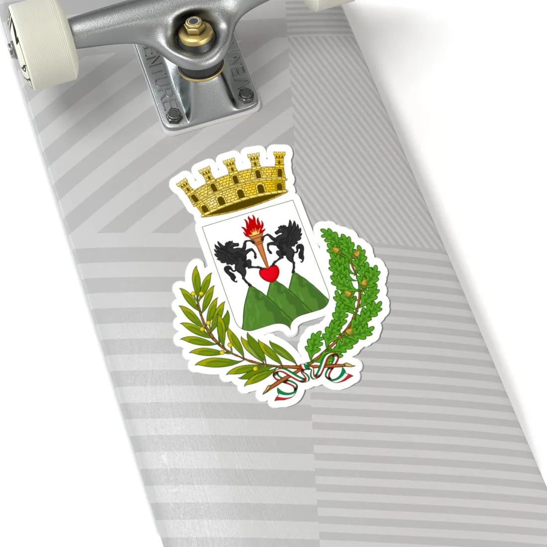 Roccarainola-Stemma (Italy) (Coat of Arms) STICKER Vinyl Kiss-Cut Decal - The Sticker Space