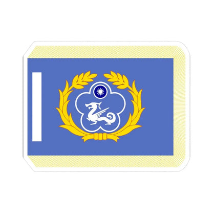 ROCCG Unit Flag (China) STICKER Vinyl Kiss-Cut Decal 3 Inch White - The Sticker Space