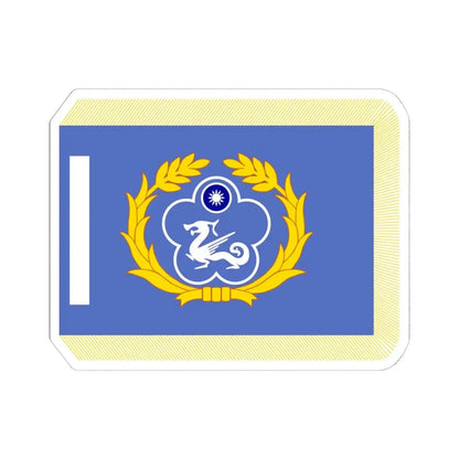 ROCCG Unit Flag (China) STICKER Vinyl Kiss-Cut Decal 6 Inch White - The Sticker Space