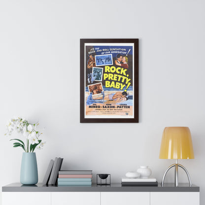 ROCK PRETTY BABY 1956 - Framed Movie Poster-The Sticker Space