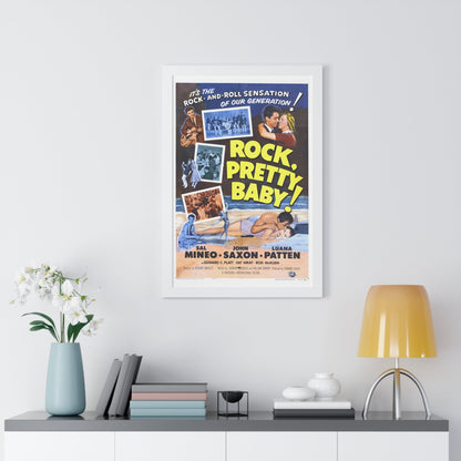 ROCK PRETTY BABY 1956 - Framed Movie Poster-The Sticker Space