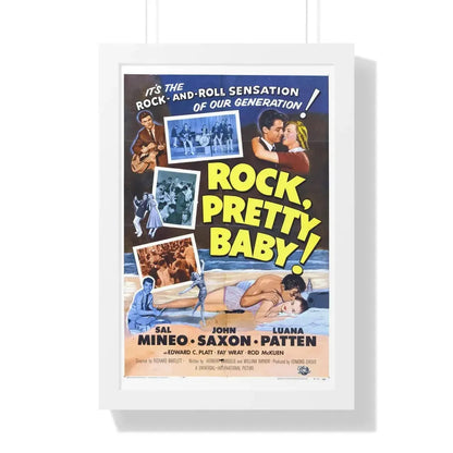 ROCK PRETTY BABY 1956 - Framed Movie Poster - The Sticker Space