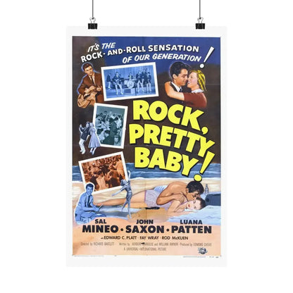 ROCK PRETTY BABY 1956 - Paper Movie Poster - The Sticker Space