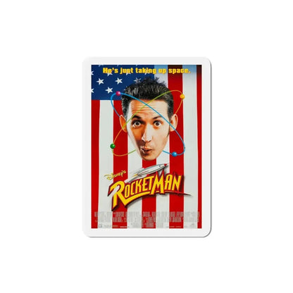 Rocketman 1997 Movie Poster Refrigerator Magnet 4 Inch - The Sticker Space