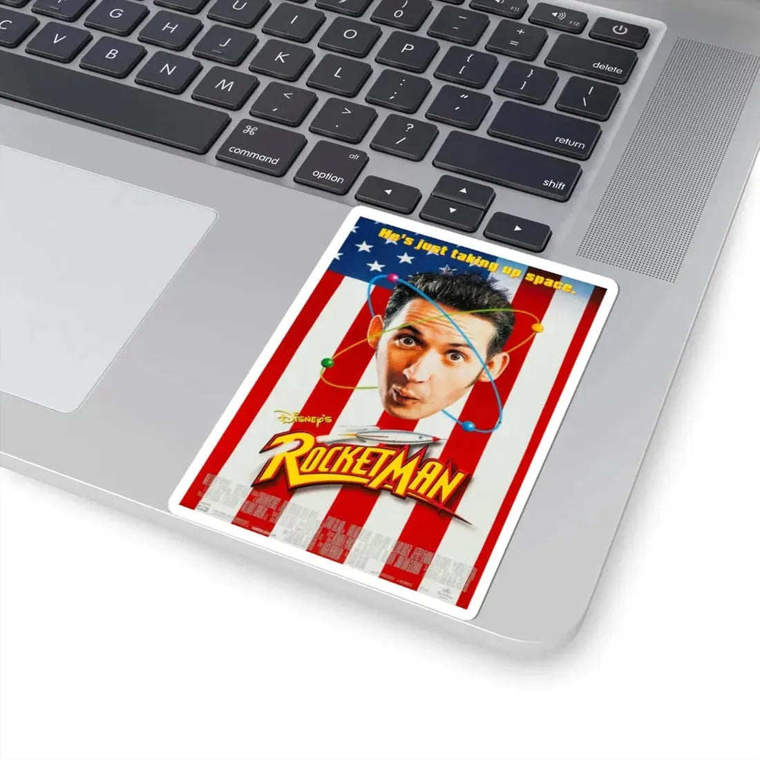 Rocketman 1997 Movie Poster - STICKER Vinyl Kiss-Cut Decal - The Sticker Space