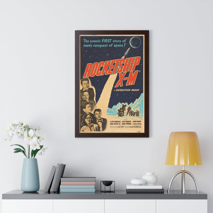 ROCKETSHIP X-M 1950 - Framed Movie Poster-The Sticker Space