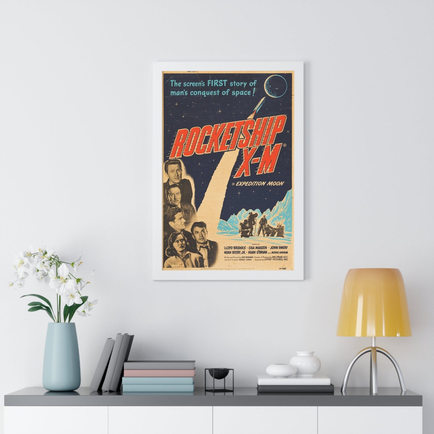 ROCKETSHIP X-M 1950 - Framed Movie Poster-The Sticker Space