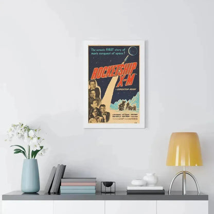 ROCKETSHIP X-M 1950 - Framed Movie Poster - The Sticker Space