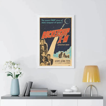 ROCKETSHIP X-M 1950 - Framed Movie Poster - The Sticker Space
