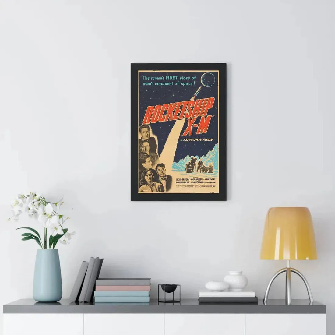ROCKETSHIP X-M 1950 - Framed Movie Poster - The Sticker Space