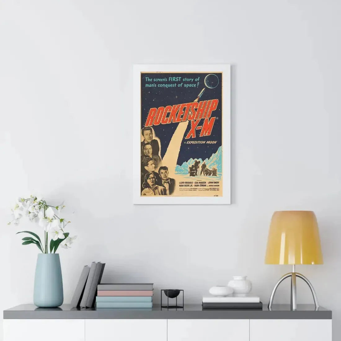 ROCKETSHIP X-M 1950 - Framed Movie Poster - The Sticker Space
