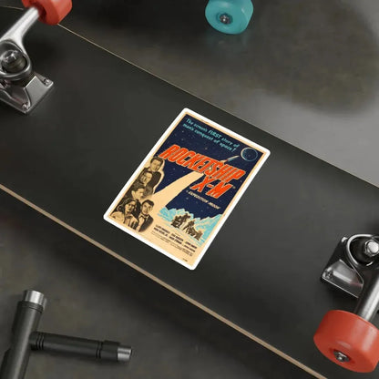 ROCKETSHIP X-M 1950 Movie Poster STICKER Vinyl Die-Cut Decal - The Sticker Space