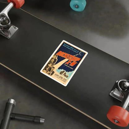 ROCKETSHIP X-M 1950 Movie Poster STICKER Vinyl Die-Cut Decal - The Sticker Space