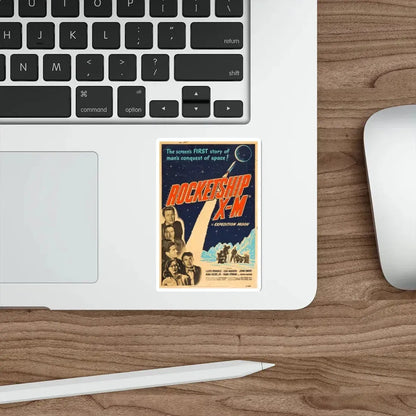 ROCKETSHIP X-M 1950 Movie Poster STICKER Vinyl Die-Cut Decal - The Sticker Space