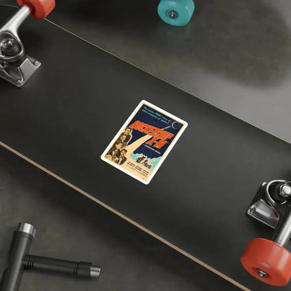 ROCKETSHIP X-M 1950 Movie Poster STICKER Vinyl Die-Cut Decal - The Sticker Space