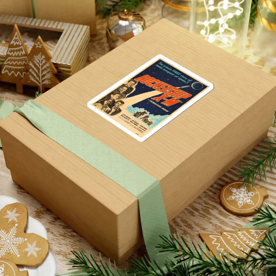 ROCKETSHIP X-M 1950 Movie Poster - STICKER Vinyl Kiss-Cut Decal - The Sticker Space