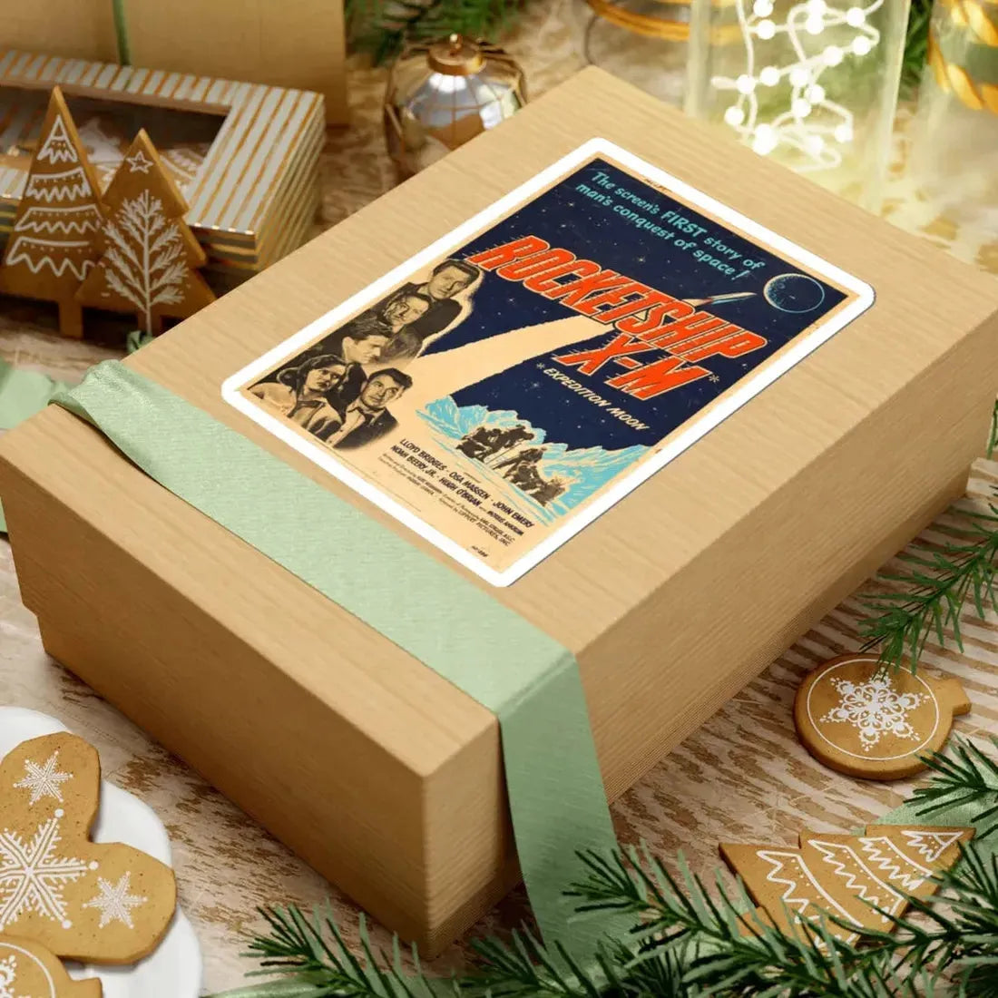 ROCKETSHIP X-M 1950 Movie Poster - STICKER Vinyl Kiss-Cut Decal - The Sticker Space