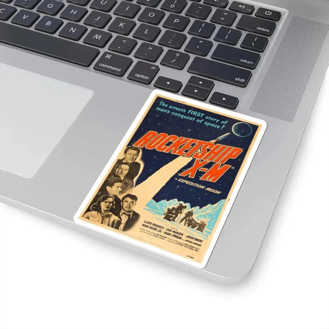 ROCKETSHIP X-M 1950 Movie Poster - STICKER Vinyl Kiss-Cut Decal - The Sticker Space