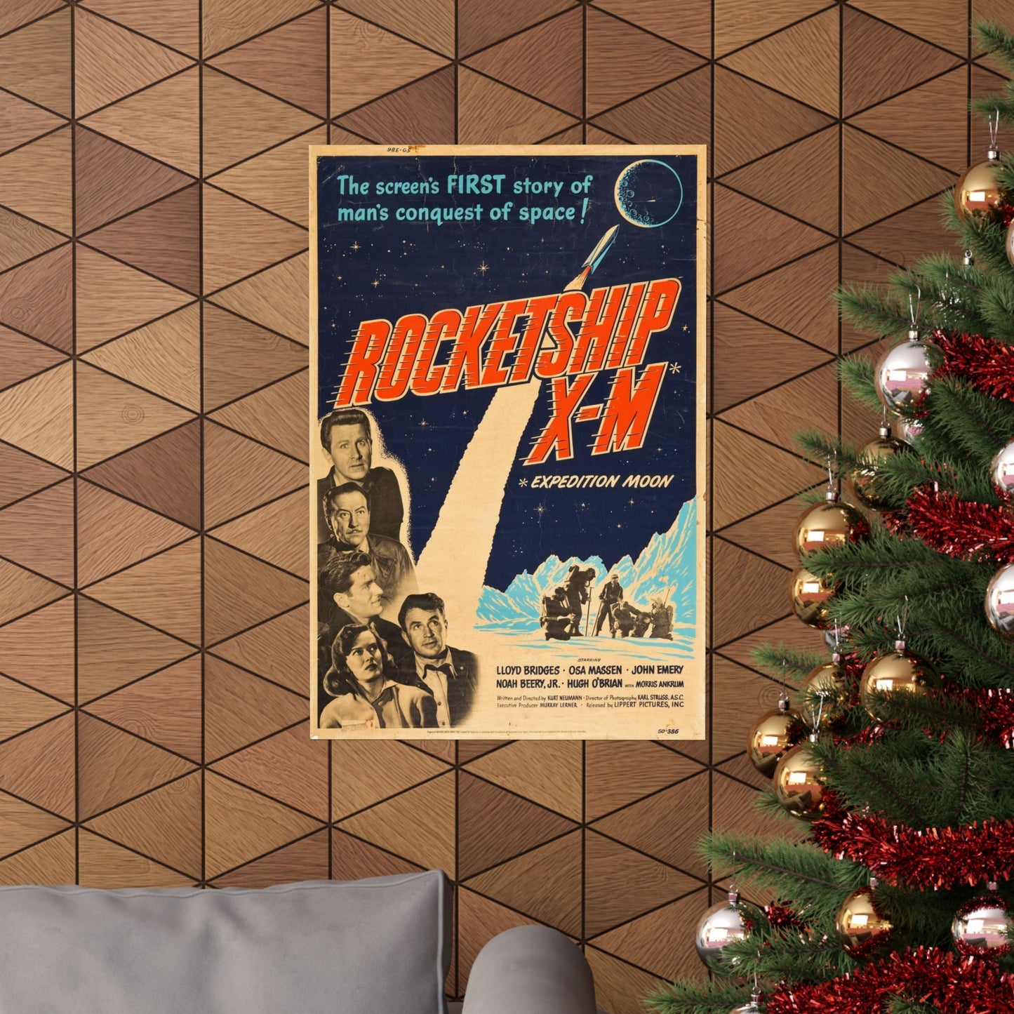 ROCKETSHIP X-M 1950 - Paper Movie Poster-The Sticker Space